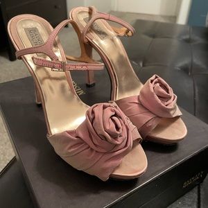 Badgley Mischka “Larissa” Heels in dusty rose